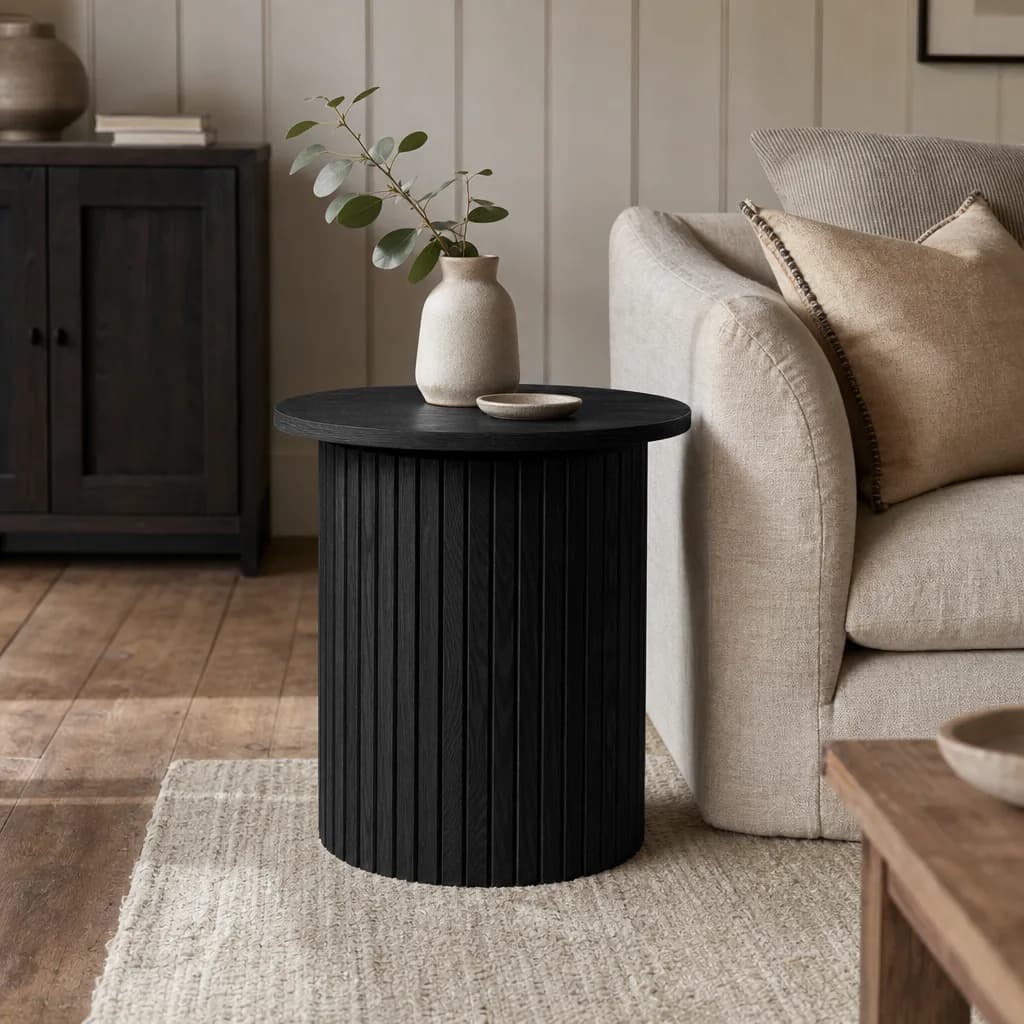 Axel Fluted Side Table