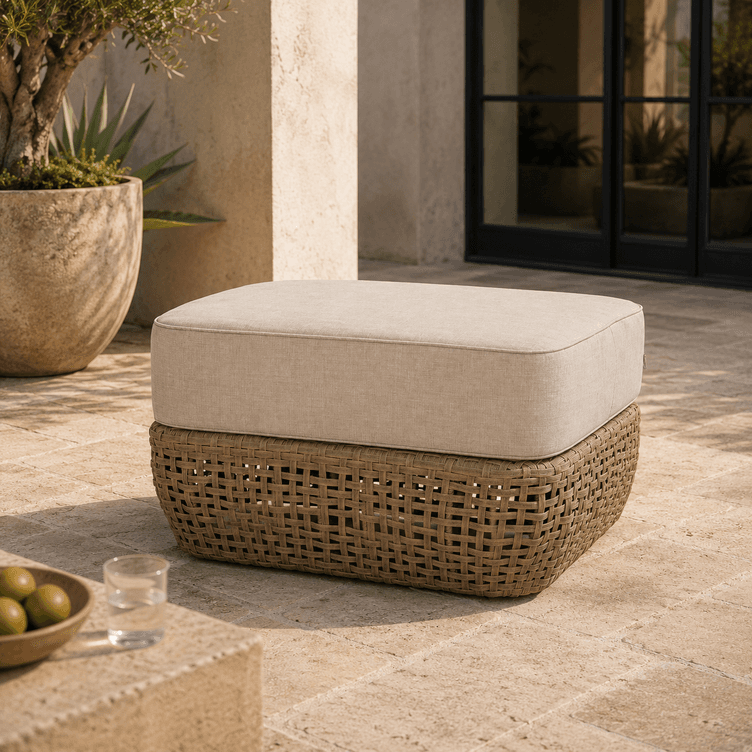 Bloom Collection Outdoor Footstool