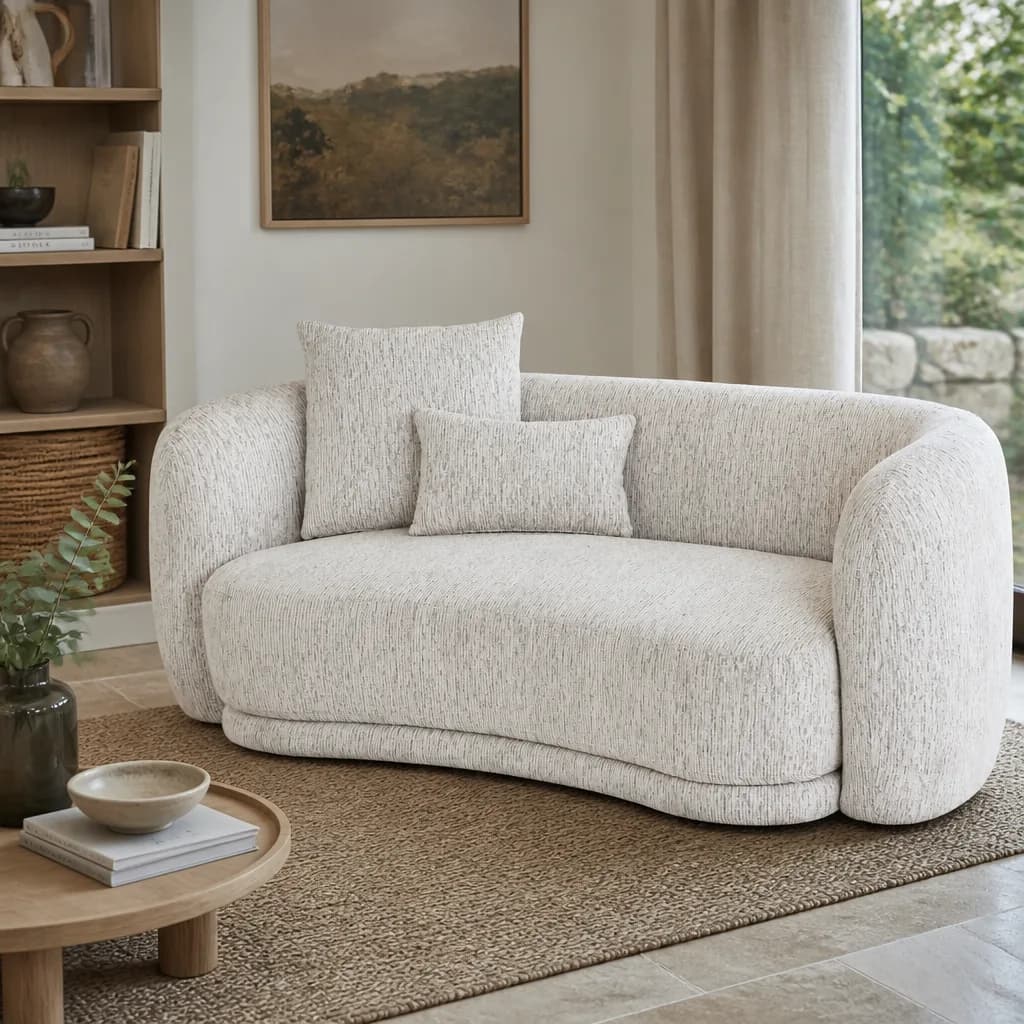 Sorelle Two Seater Sofa With Cushions
