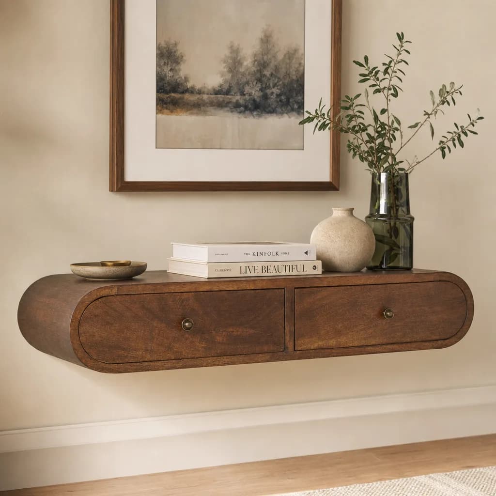 Floating Chestnut London Console