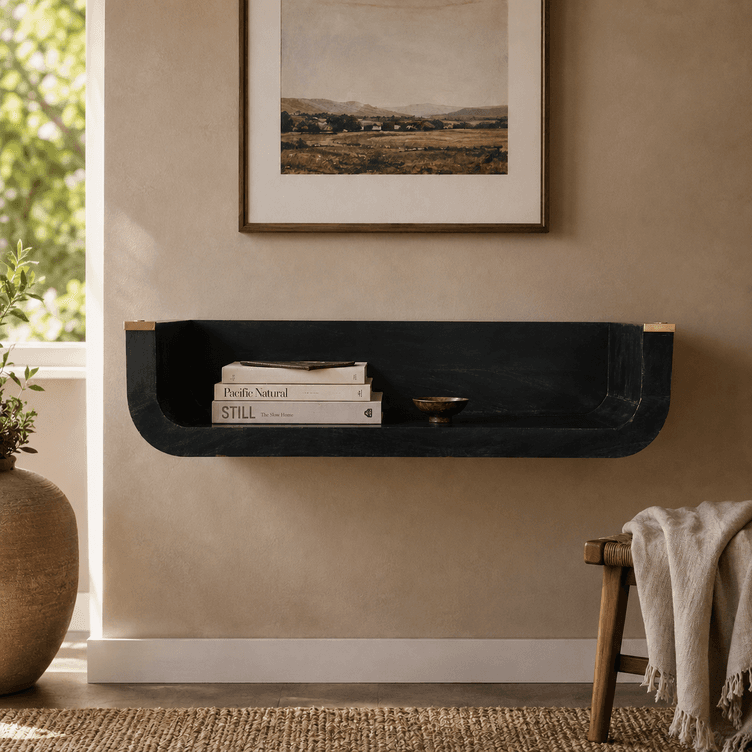 Indira Floating Console Table