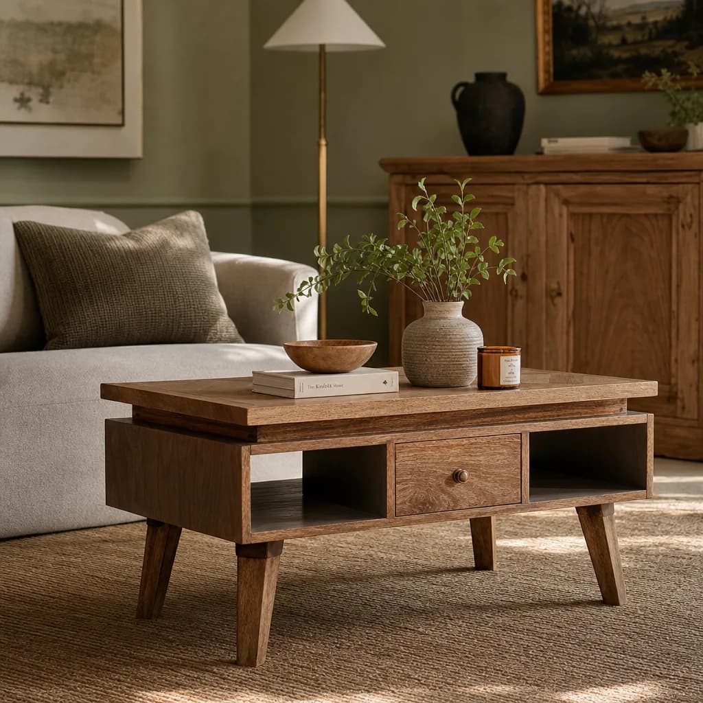 Classic Grey Granary Coffee Table