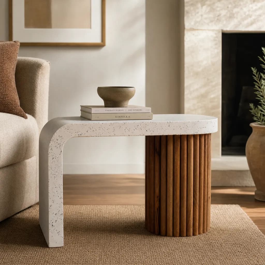 Serenity Terrazzo Coffee Table