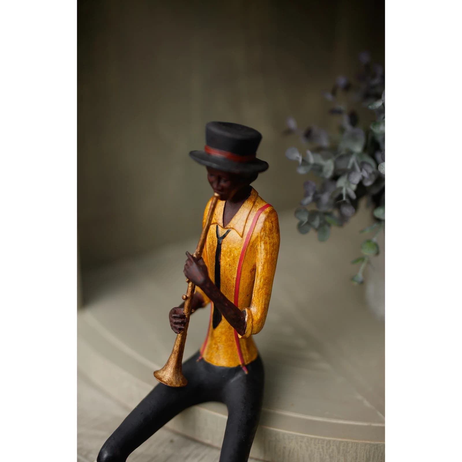 Sitting Jazz Band Trumpeter - Decorative, photo 5 of 5