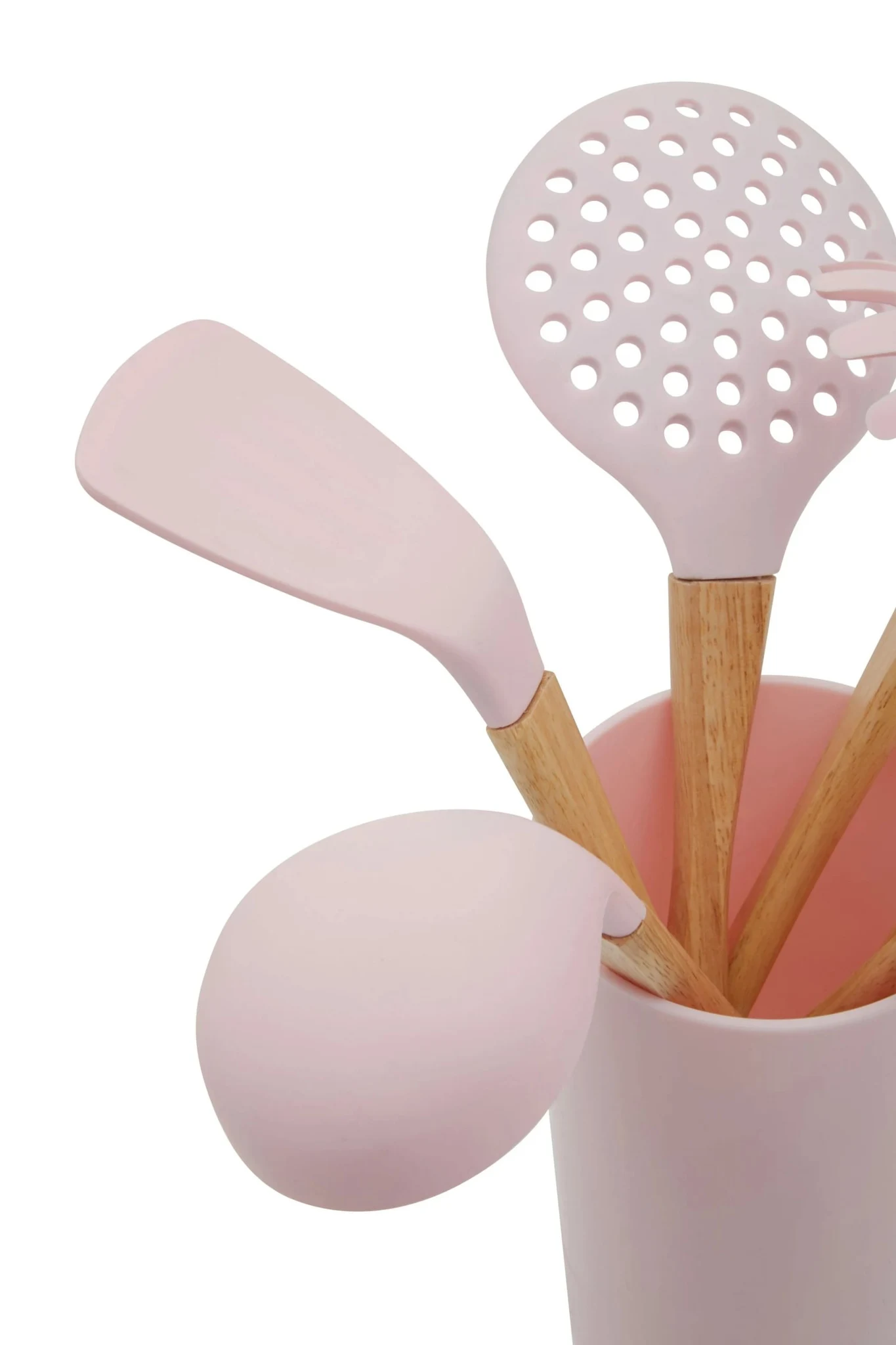 Zing 7 Piece Utensil Set in Pastel Pink - Accessories, photo 4 of 4