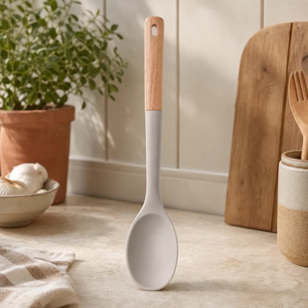 Nova Stone Grey Silicone Head Spoon - Accessories, photo 1 of 2