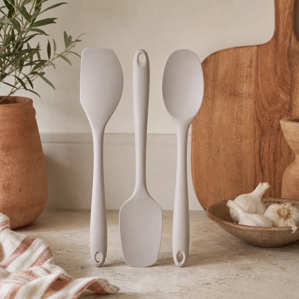 Nova Natural Stone 3 Piece Silicone Kitchen Tool Set - Accessories, photo 1 of 8