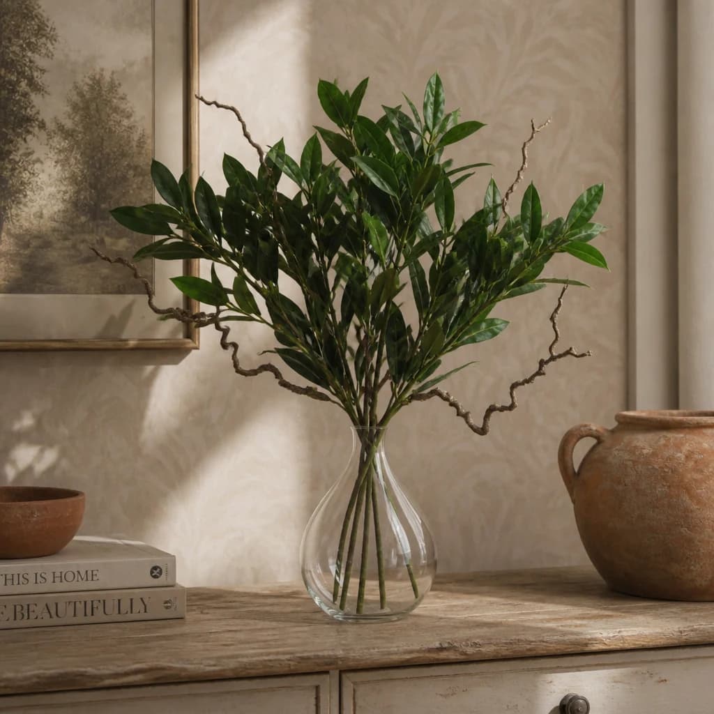 Faux Bay Leaf Spray — Pack of 5 - Artificial plants & flowers, photo 1 of 5
