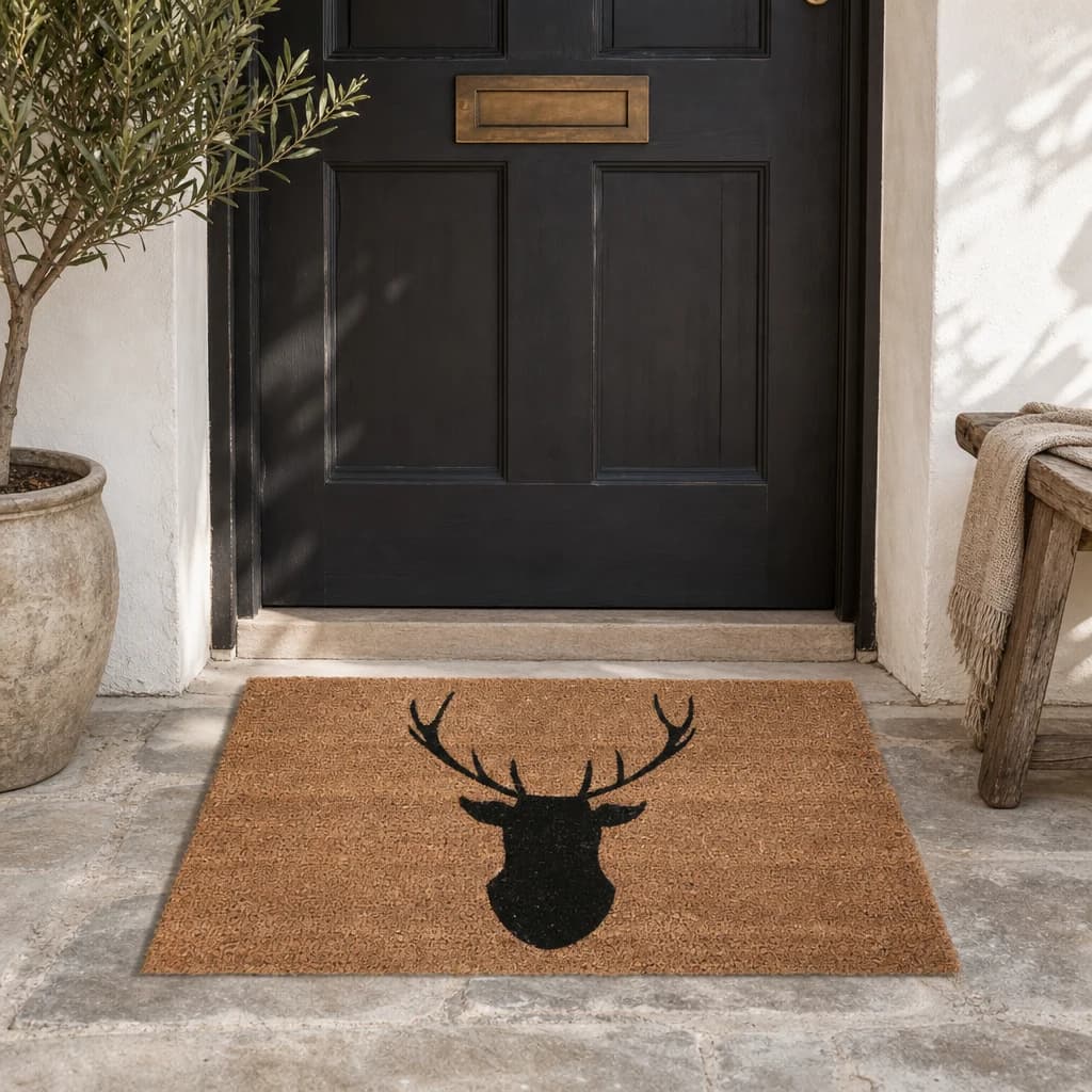 Filta Coir Stag Doormat - Decorative, photo 1 of 2