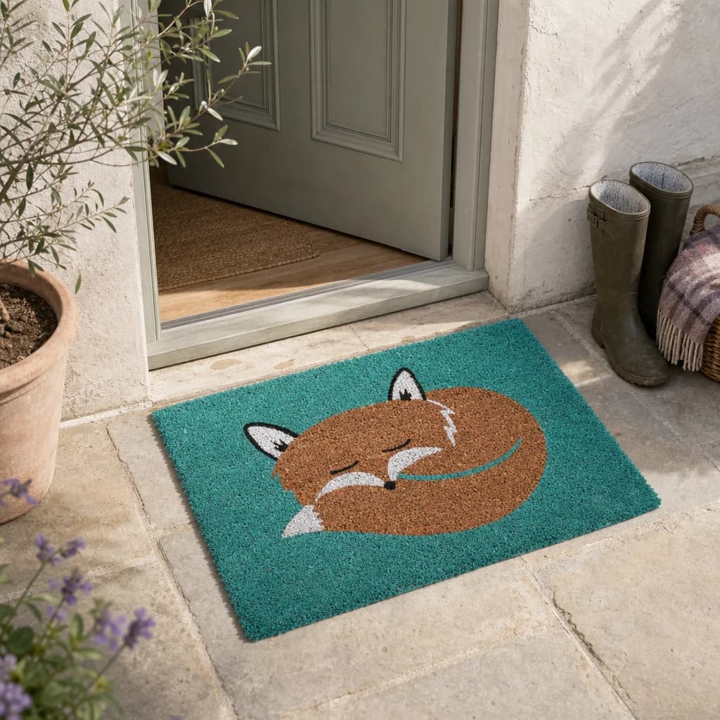 Filta Coir Fox Doormat - Decorative, photo 1 of 3