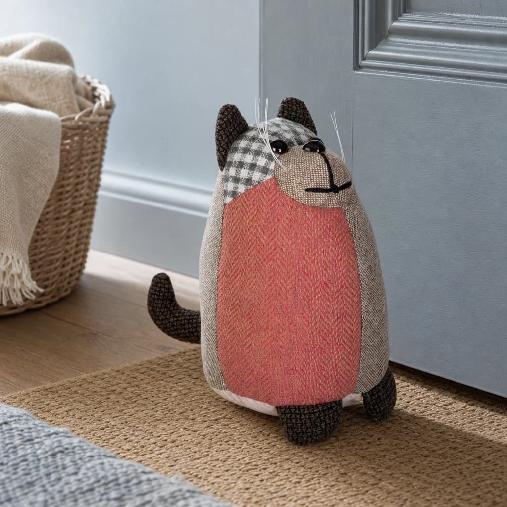 Bute Small Brown Cat Door Stop - Decorative, photo 1 of 2