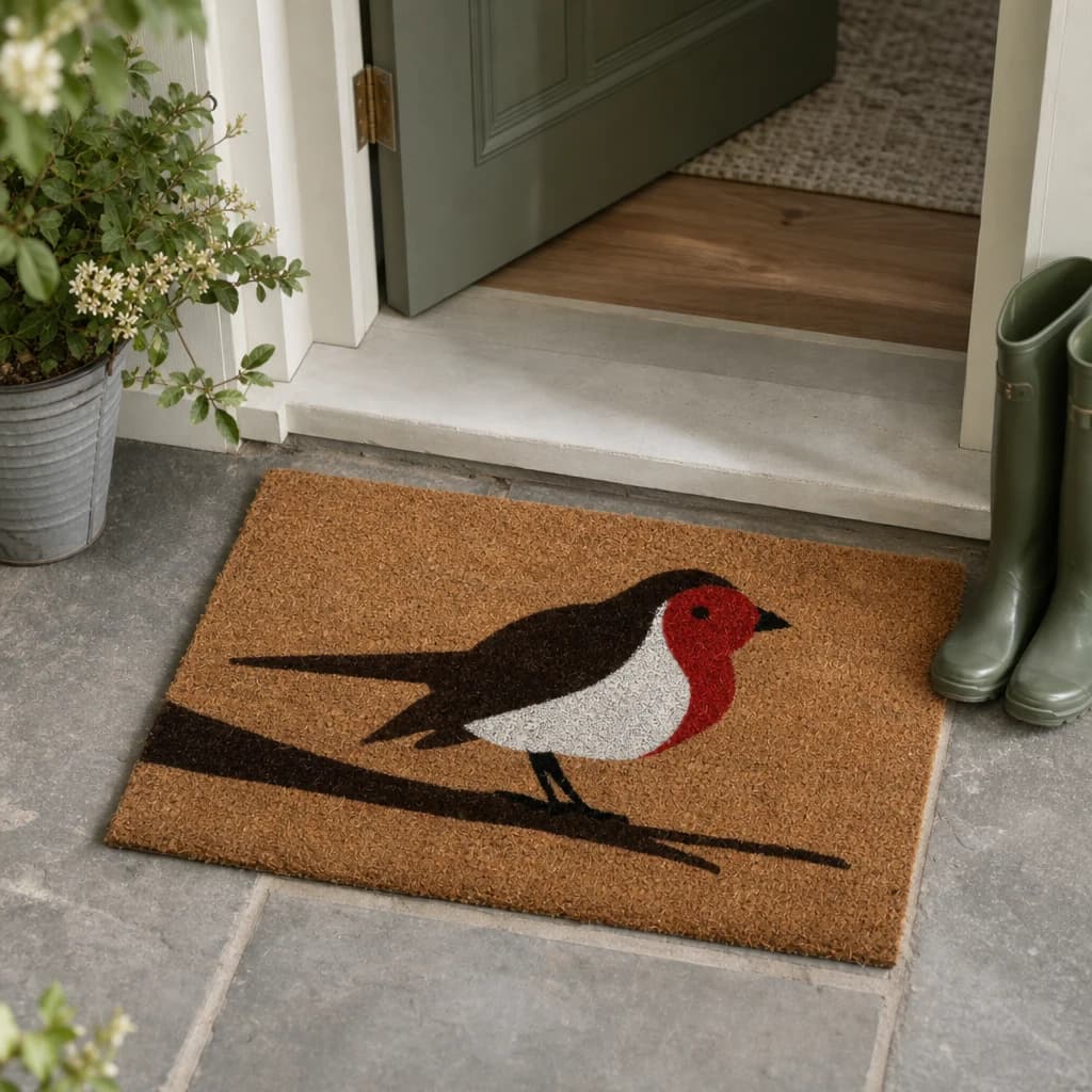 Filta Robin Coir Doormat - Decorative, photo 1 of 2