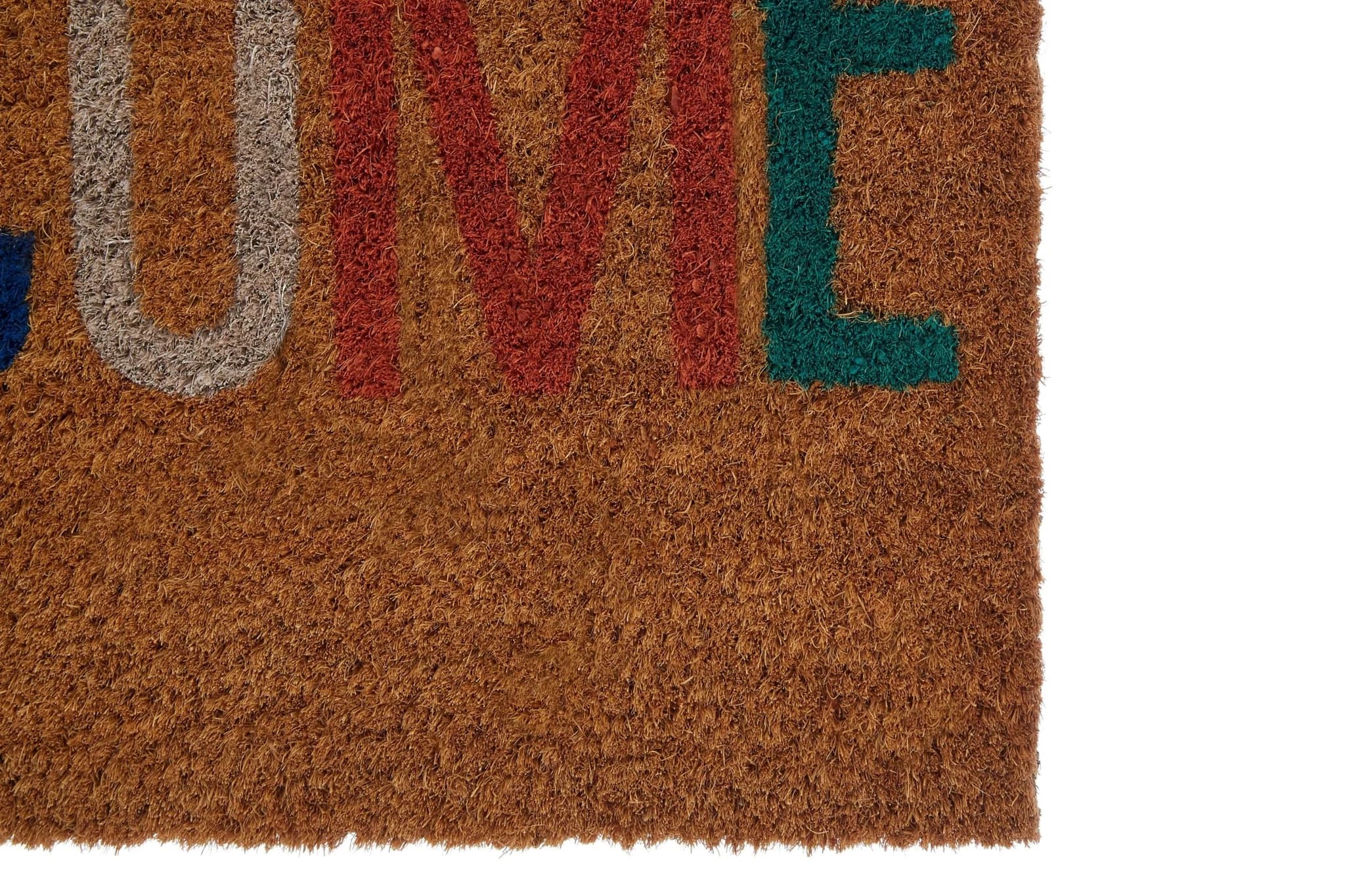 Filta Welcome Multicolour Coir Doormat - Decorative, photo 3 of 3