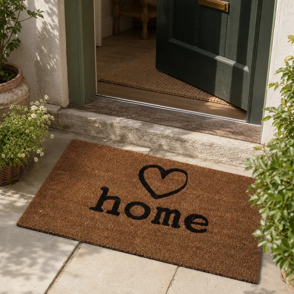 Filta Home Design Coir Doormat - Decorative, photo 1 of 2