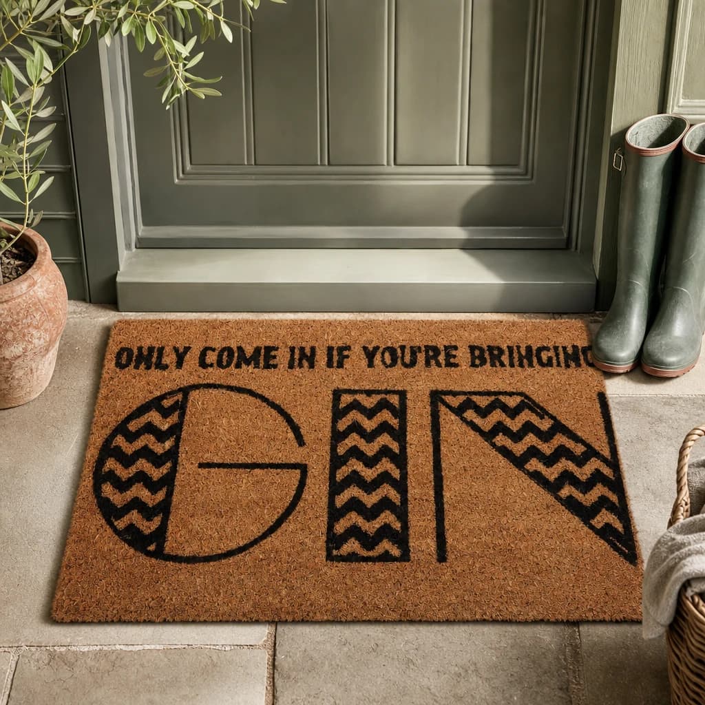 Filta Gin Doormat - Decorative, photo 1 of 4
