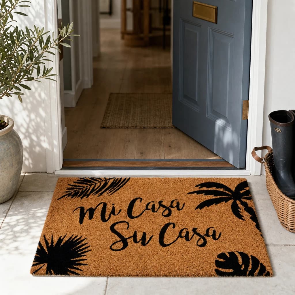 Mimo Mi Casa Su Casa Doormat - Decorative, photo 1 of 3