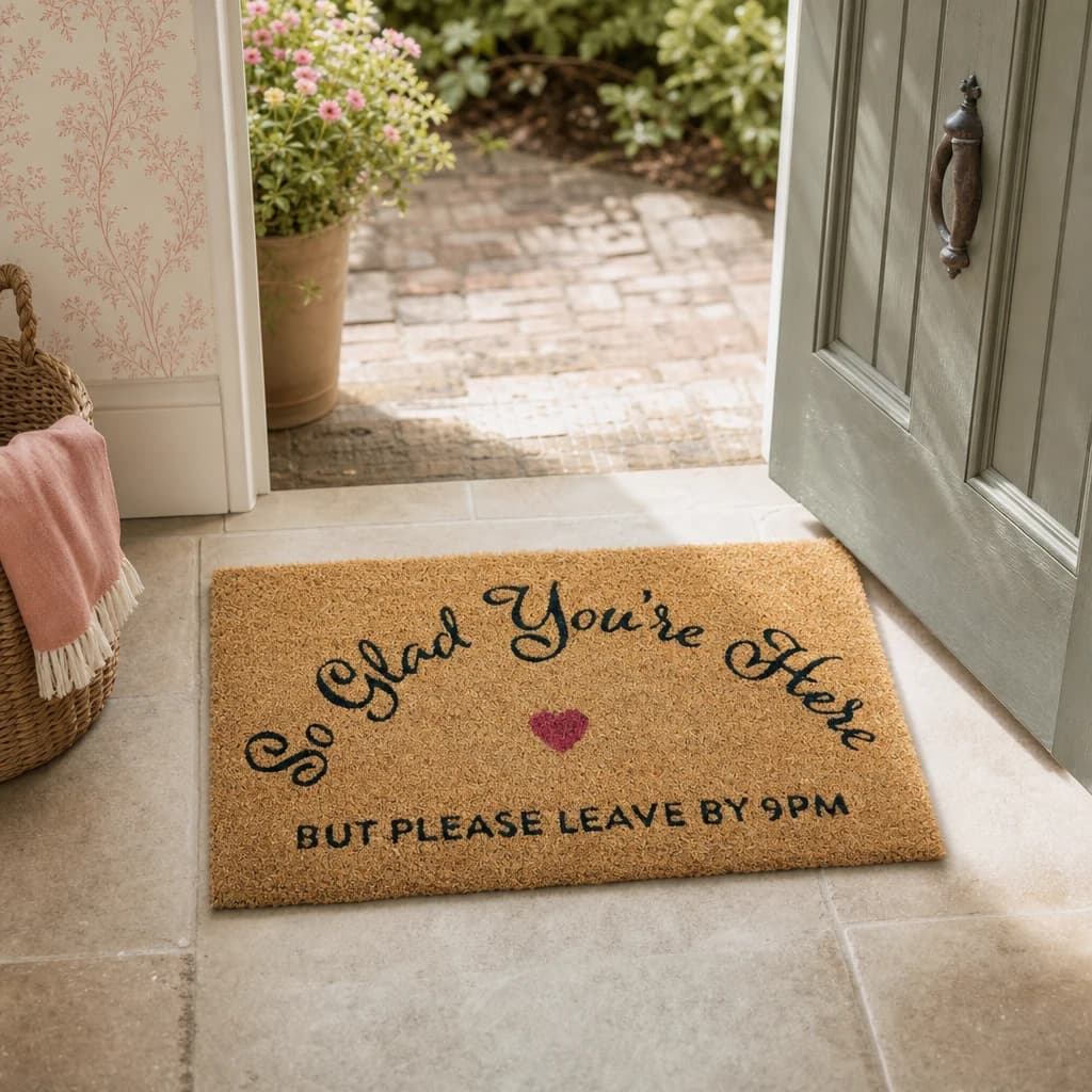 Filta So Glad You Are Here Doormat - Decorative, photo 1 of 4