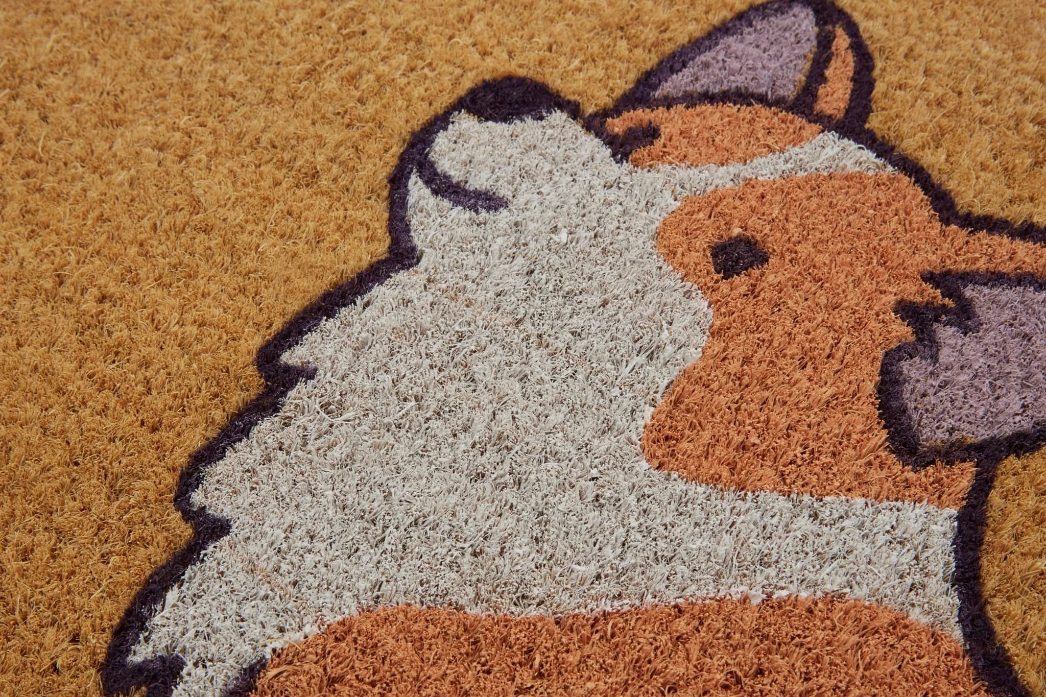 Filta Corgi Dog Coir Doormat - Decorative, photo 2 of 2