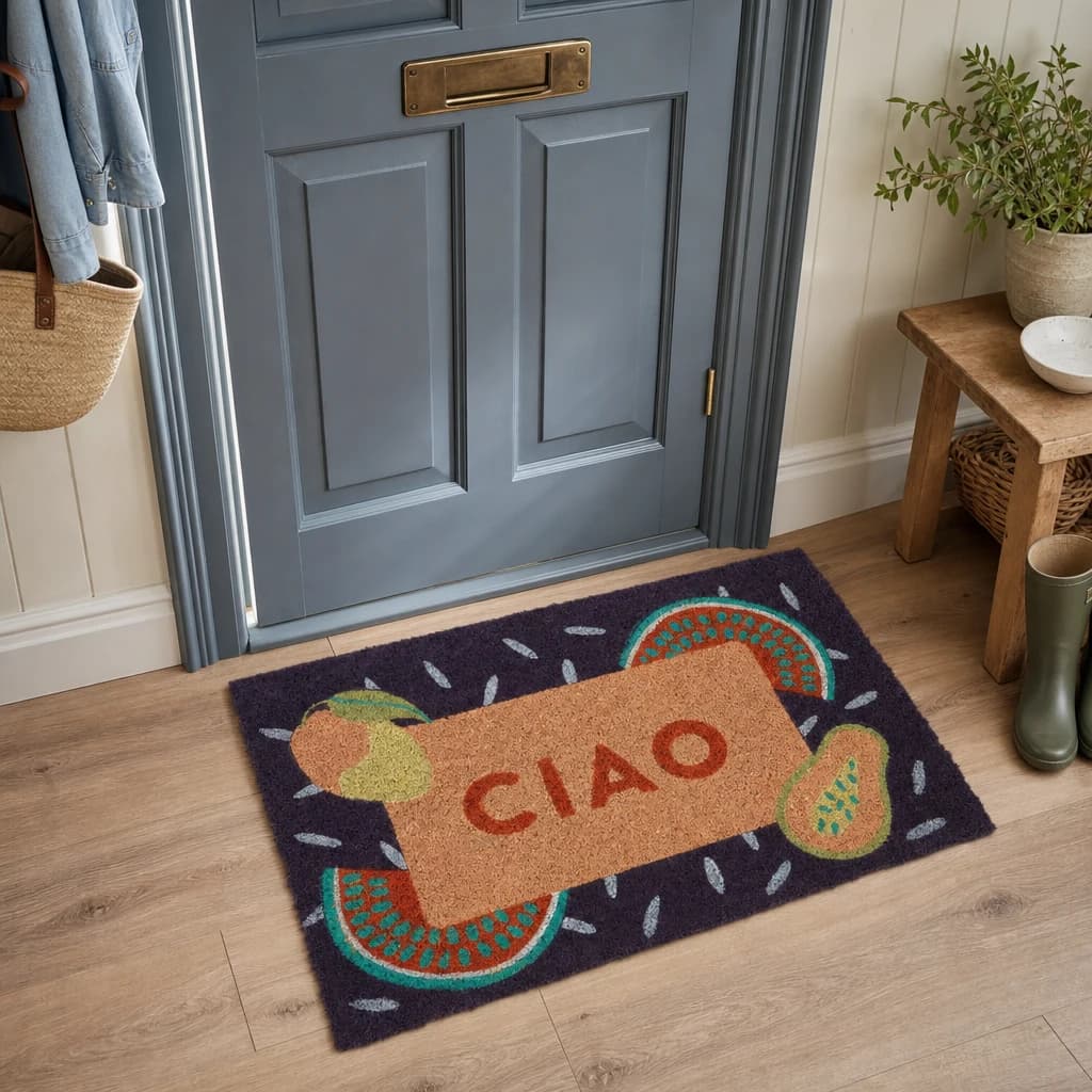Filta Ciao Coir Doormat - Decorative, photo 1 of 3