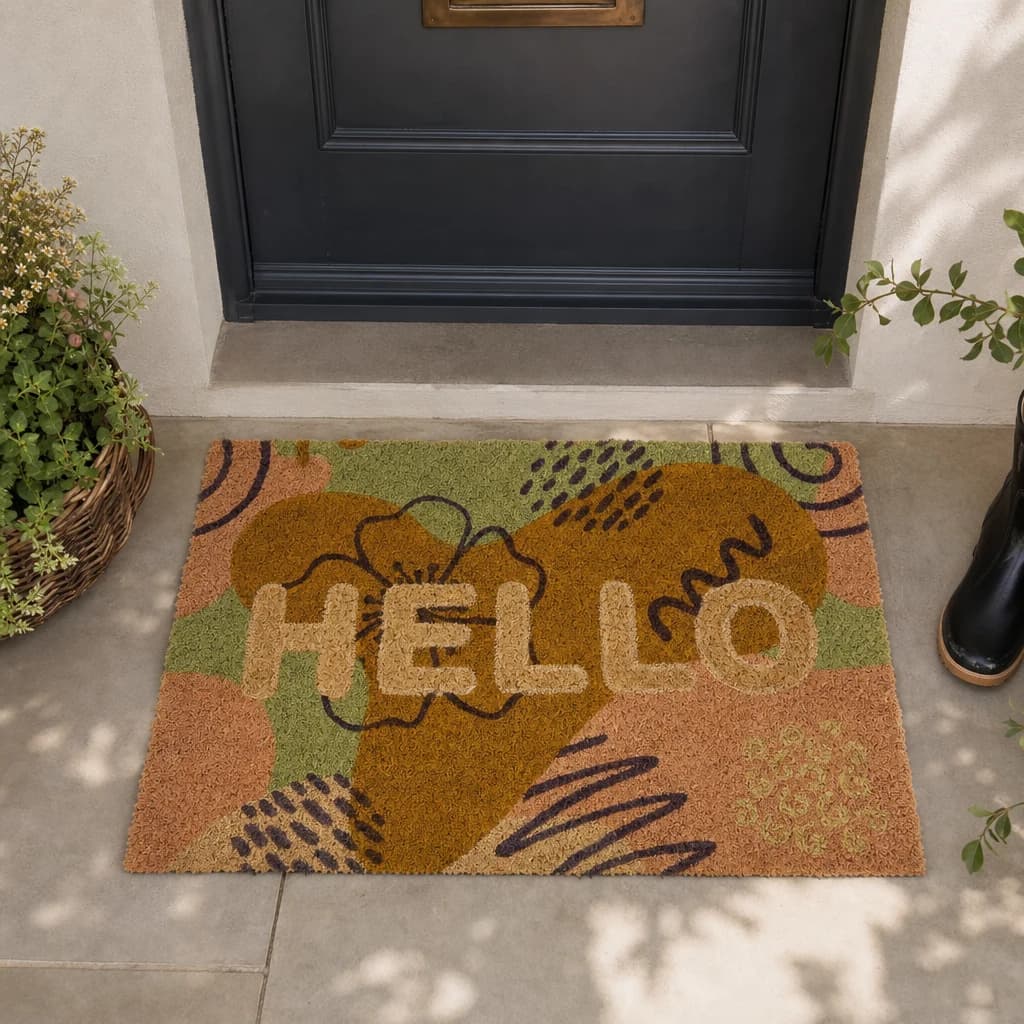 Filta Bohemian Hello Doormat - Decorative, photo 1 of 2