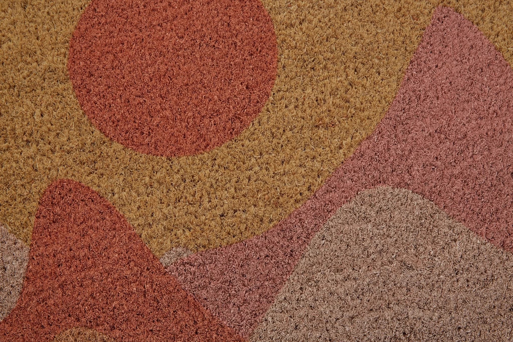 Bellevie Sunrise Design Coir Doormat - Decorative, photo 3 of 4