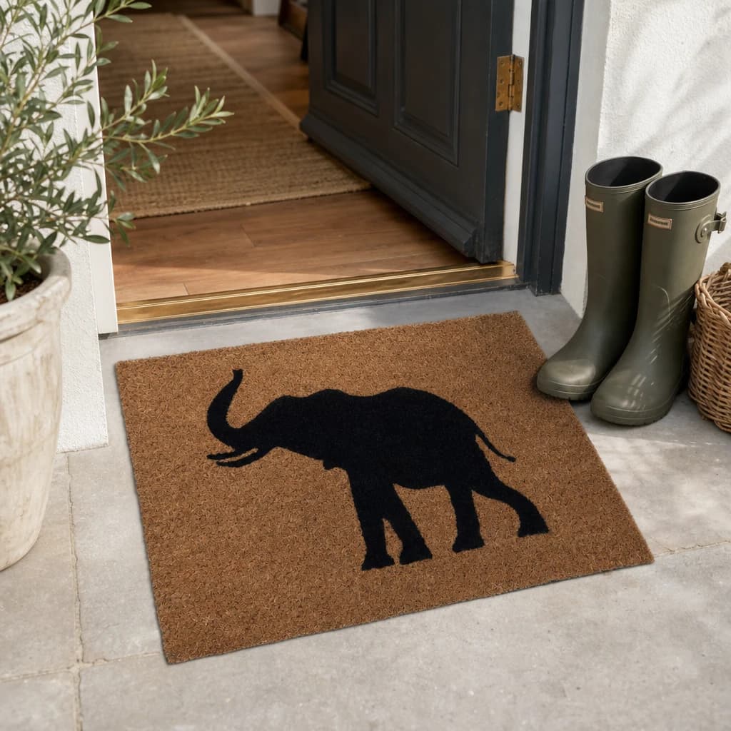 Filta Elephant Doormat - Decorative, photo 1 of 5