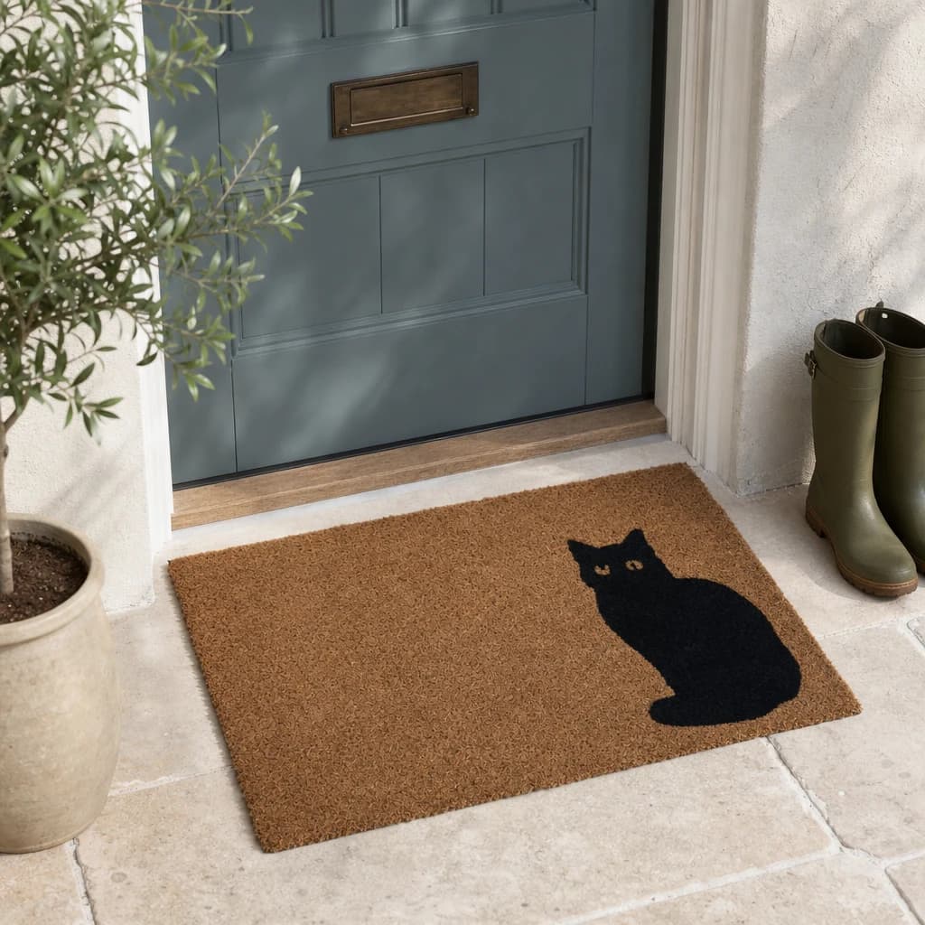 Filta Coir Cat Doormat - Decorative, photo 1 of 6