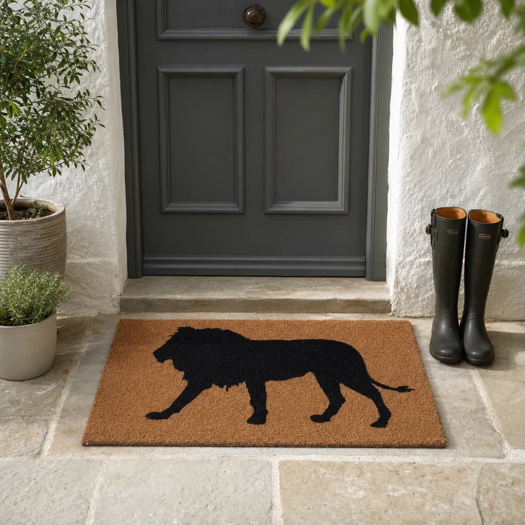 Filta Lion Doormat - Decorative, photo 1 of 5
