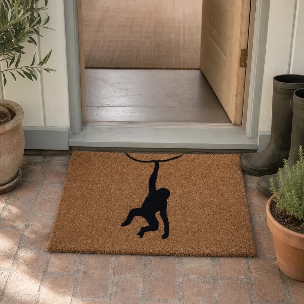 Filta Tree Monkey Doormat - Decorative, photo 1 of 6