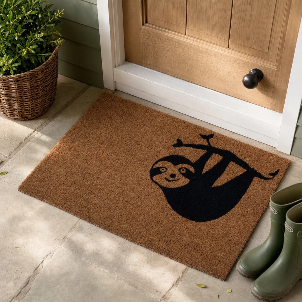 Filta Baby Sloth Doormat - Decorative, photo 1 of 6