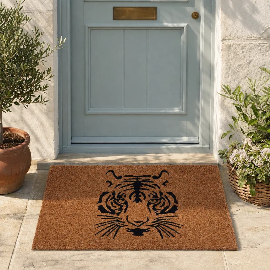 Filta Tiger Face Doormat - Decorative, photo 1 of 5