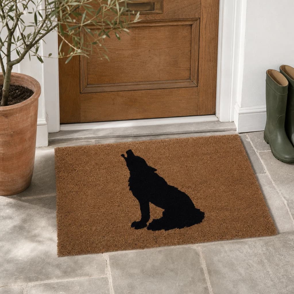 Filta Wolf Doormat - Decorative, photo 1 of 6