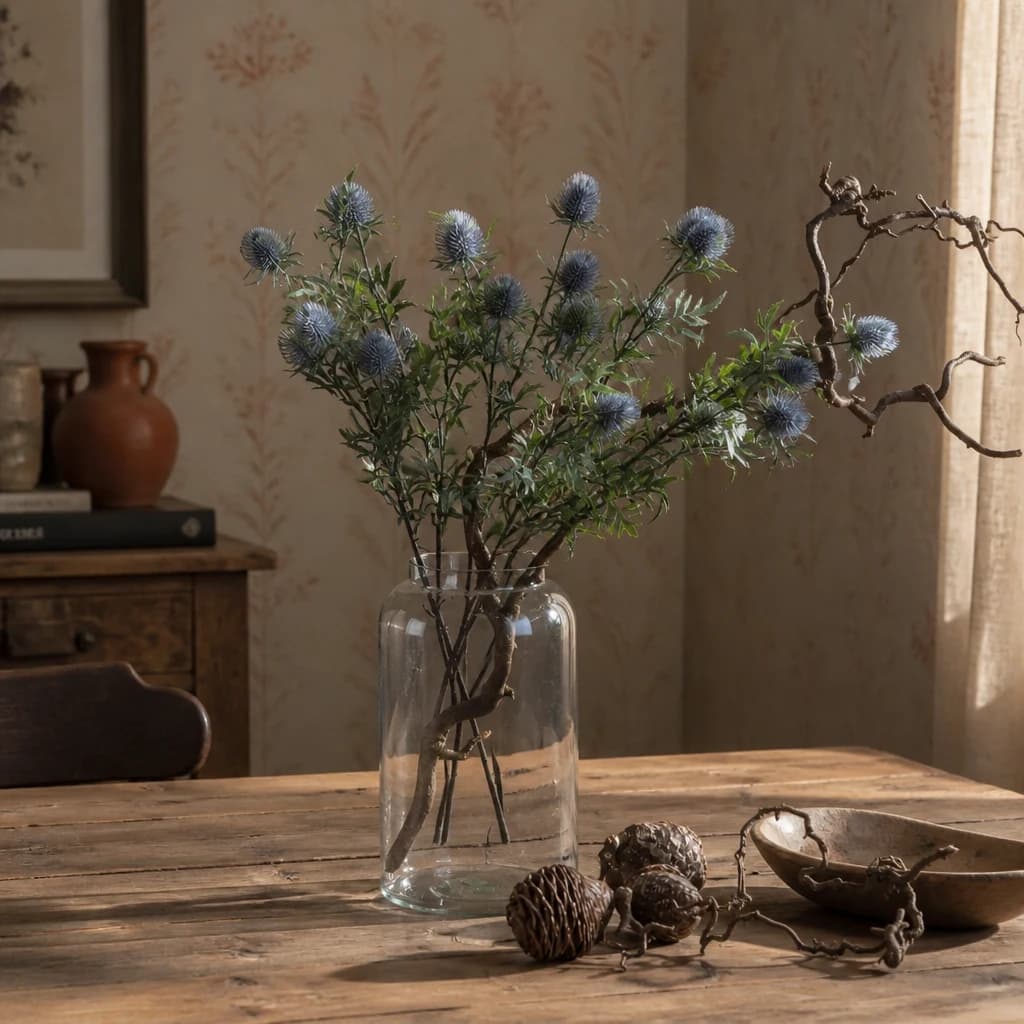 Eryngium Thistle — Pack of 5 - Artificial plants & flowers, photo 1 of 5