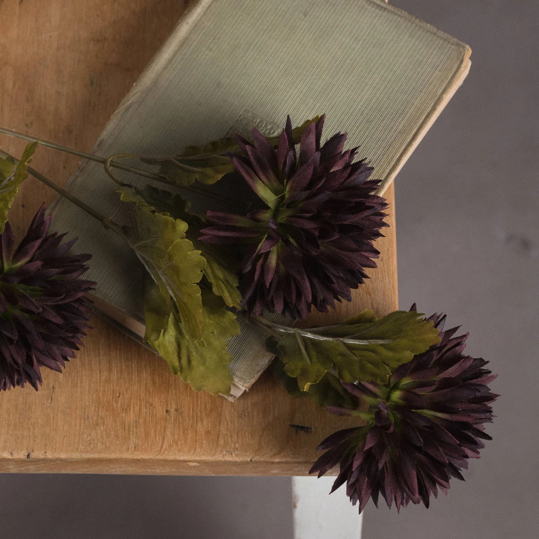 Chocolate Chrysanthemum — Pack of 5 - Artificial plants & flowers, photo 3 of 5