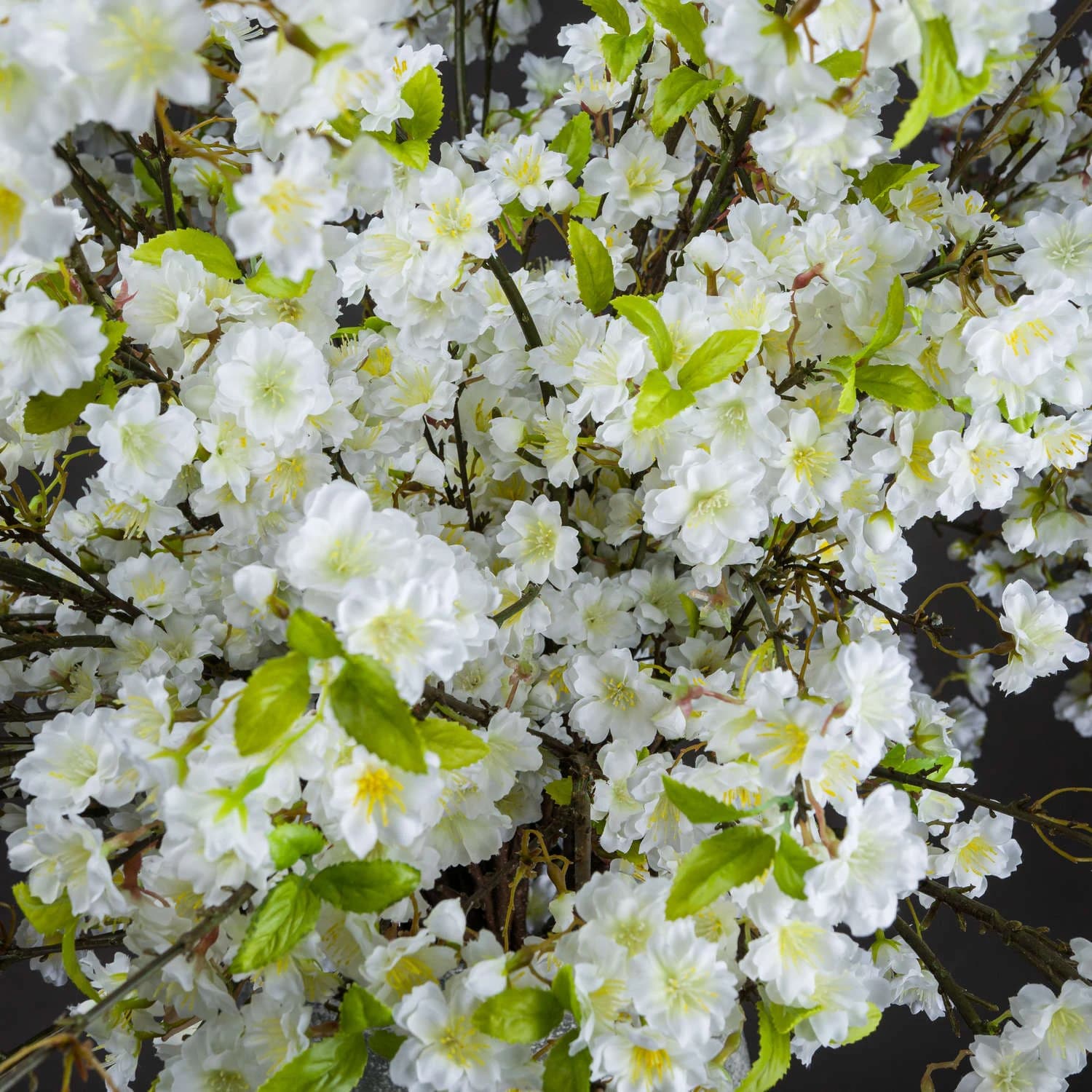 White Cherry Blossom Spray — Pack of 3 - Artificial plants & flowers, photo 2 of 4