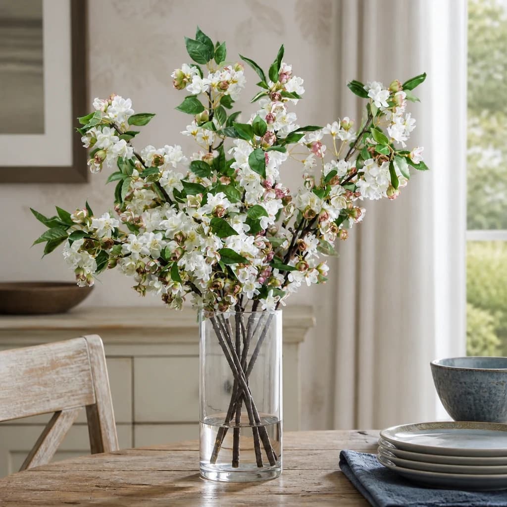 English Blossom Branch — Pack of 3 - Artificial plants & flowers, photo 1 of 5