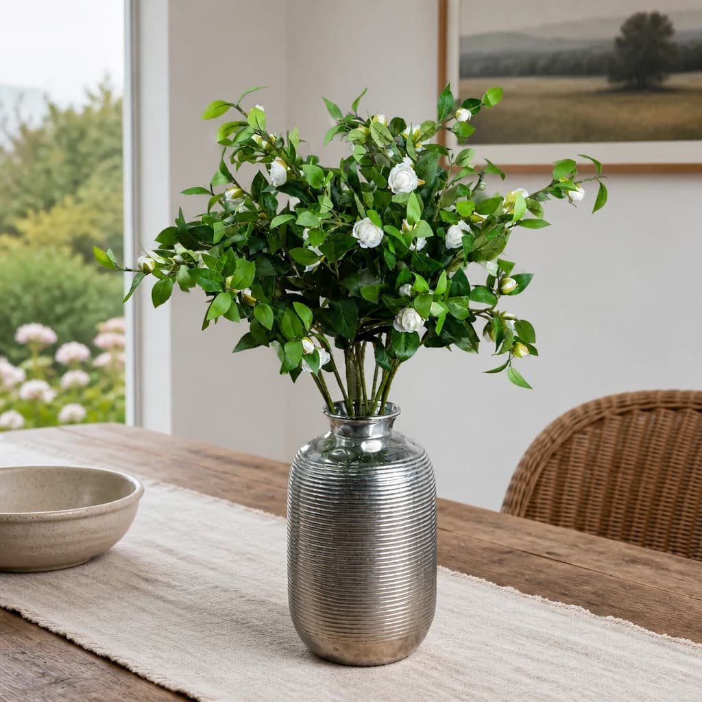 Cream Gardenia Stem — Pack of 5 - Artificial plants & flowers, photo 1 of 5