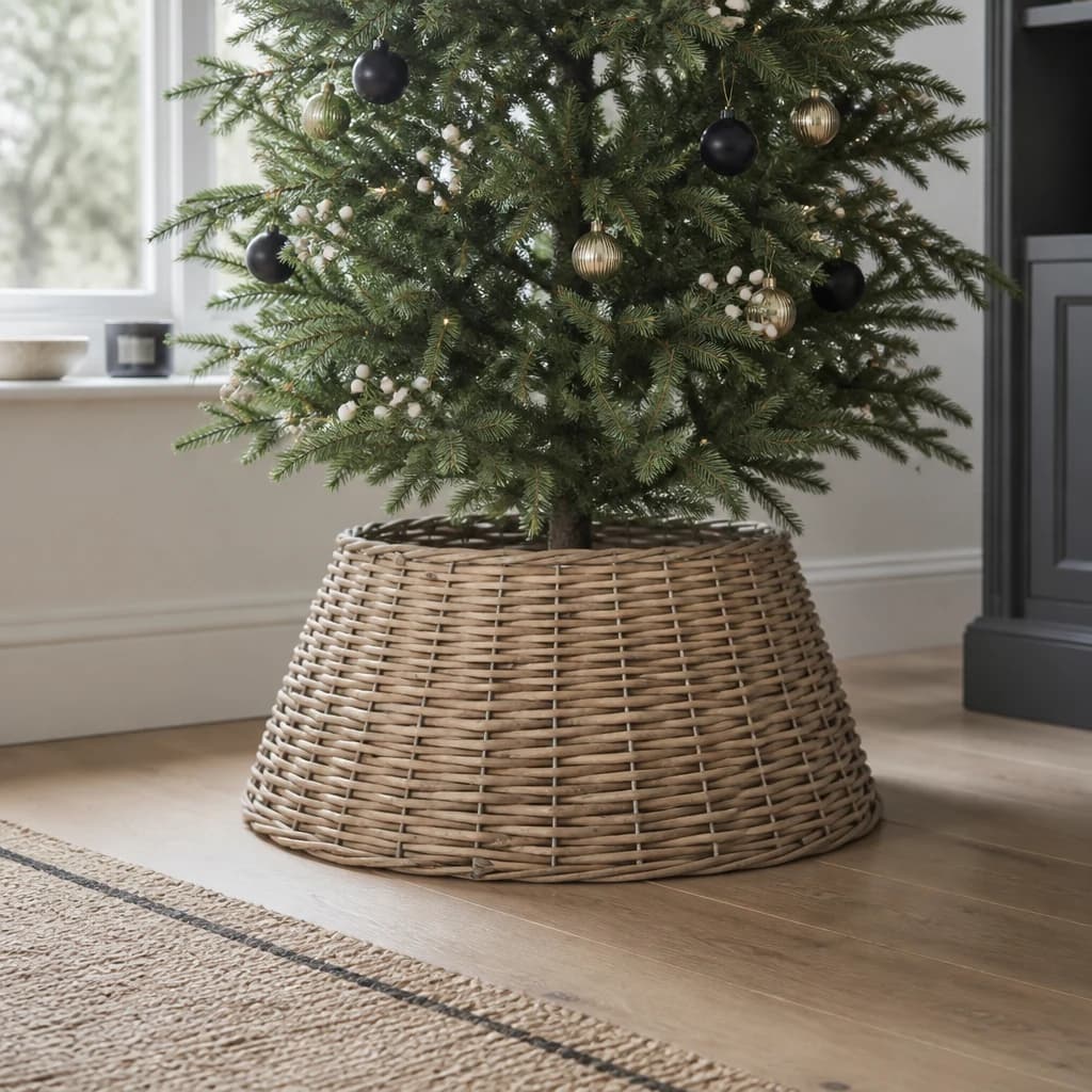 Wicker Tree Skirt - Artificial plants & flowers, photo 1 of 3