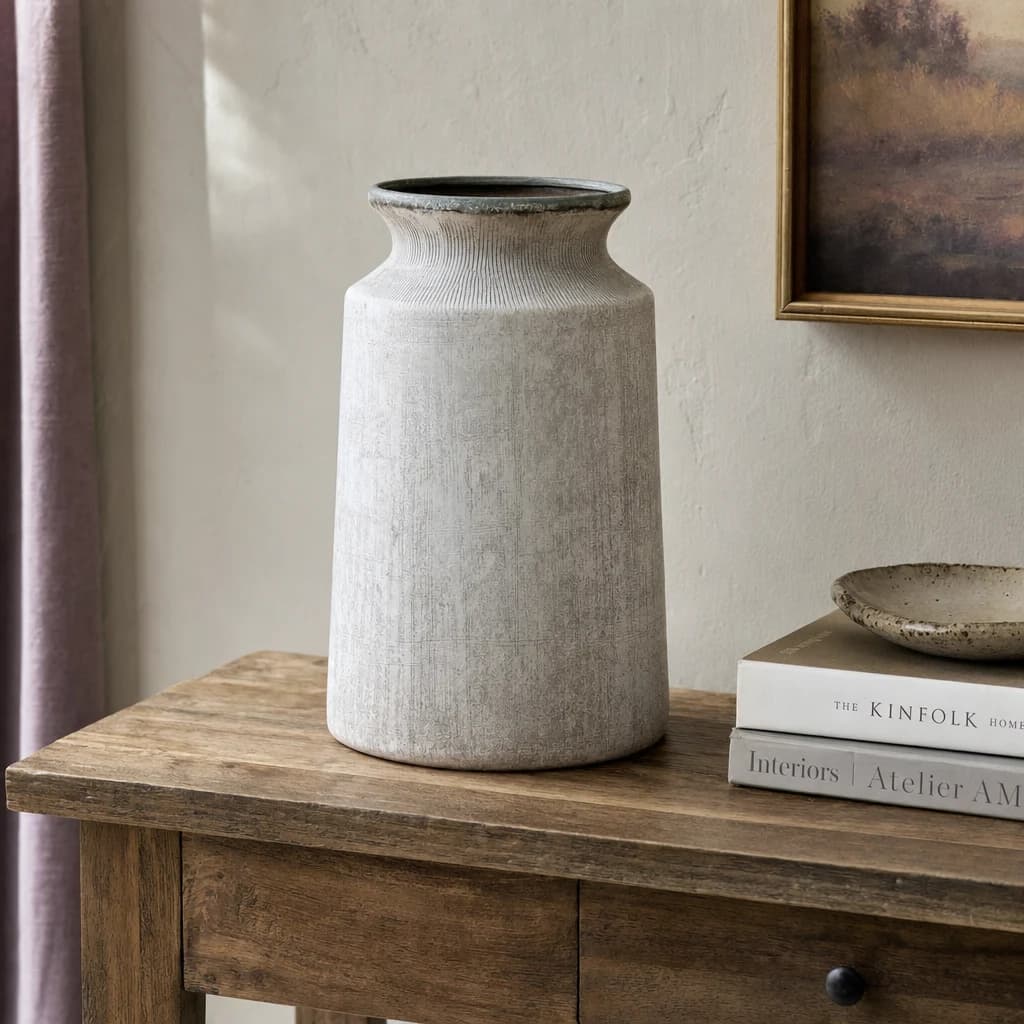 Bloomville Urn Stone Vase - Vases, photo 1 of 6