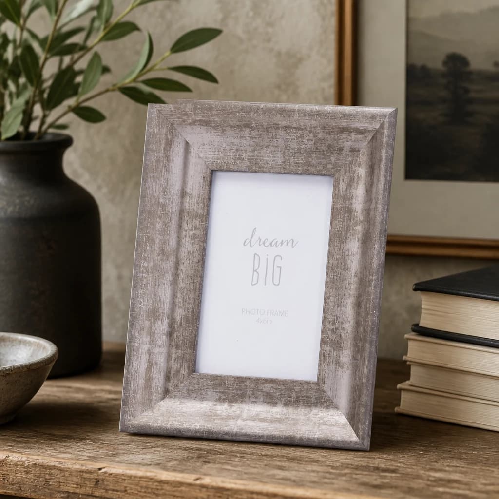 Convex Matt Silver 4X6 Frame - Wall art & frames, photo 1 of 4