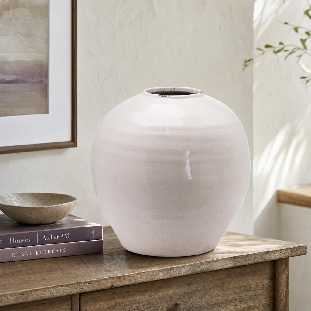 Garda Glazed Large Regola Vase - Vases, photo 1 of 3