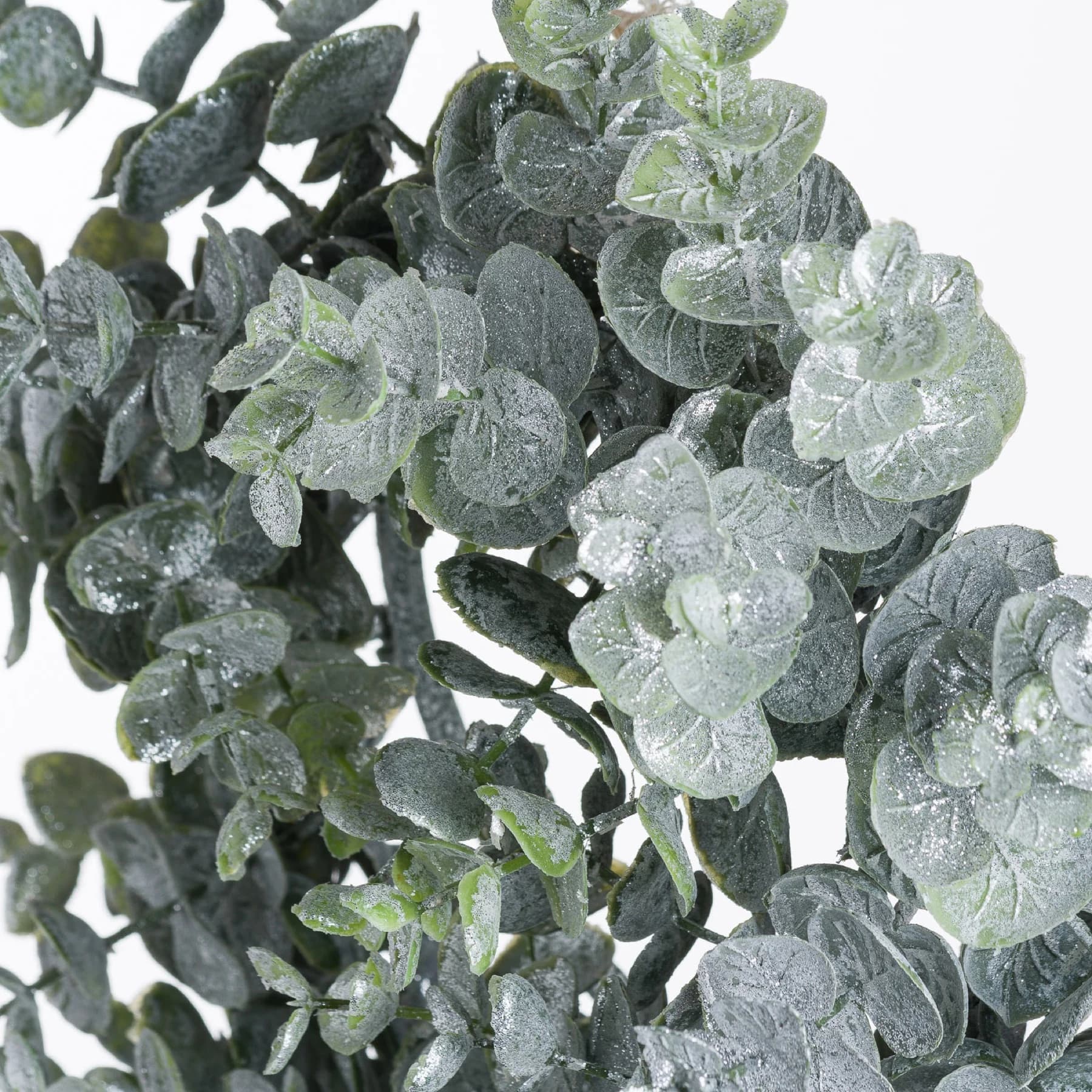 Medium Frosted Eucalyptus Candle Wreath — Pack of 3 - Artificial plants & flowers, photo 2 of 3