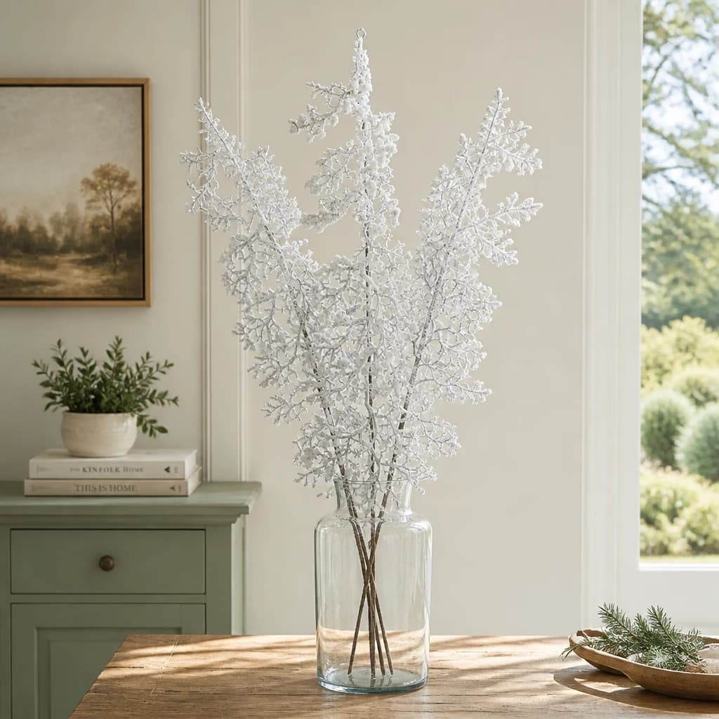 Snowy Garland — Pack of 3 - Artificial plants & flowers, photo 1 of 5