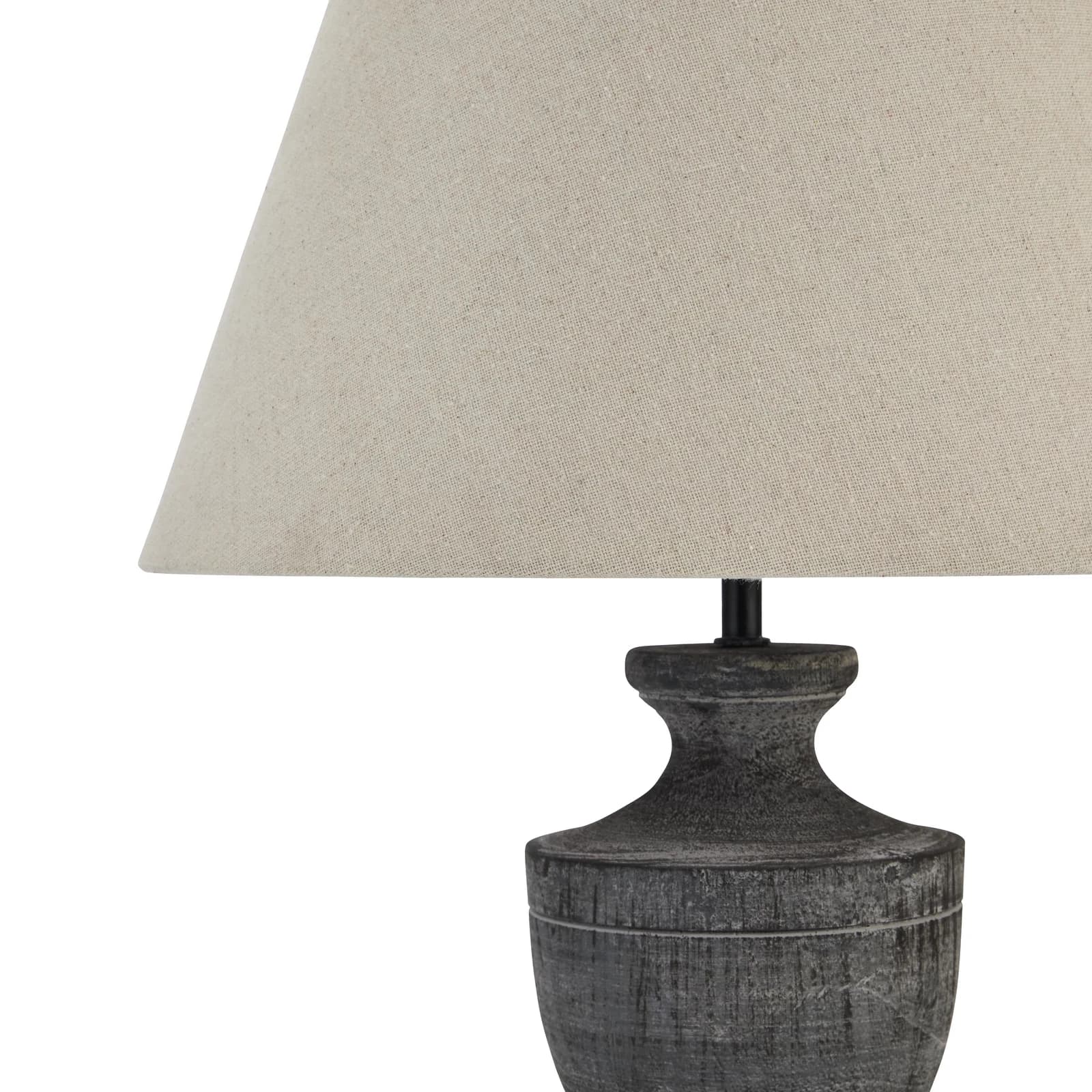 Incia Urn Wooden Table Lamp - Vases, photo 5 of 6