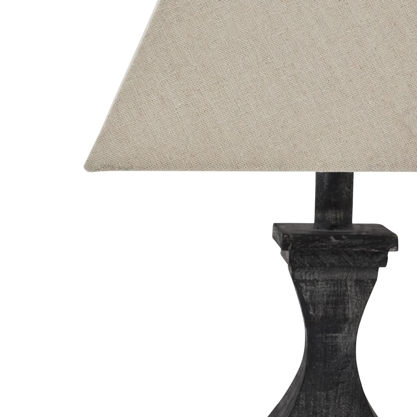 Incia Fluted Wooden Table Lamp - Table lamps, photo 5 of 6