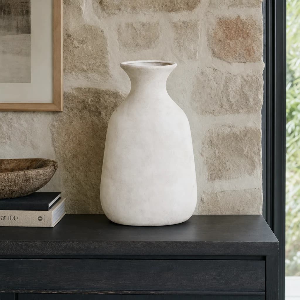 Darcy Ople Stone Vase - Vases, photo 1 of 4