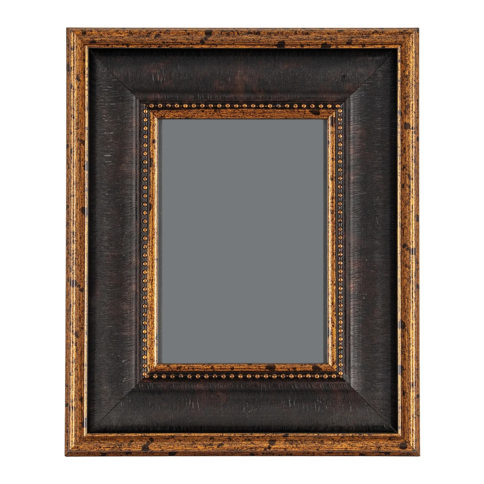 Black And Antique Gold Beaded 5X7 Photo Frame - Wall art & frames, photo 2 of 5