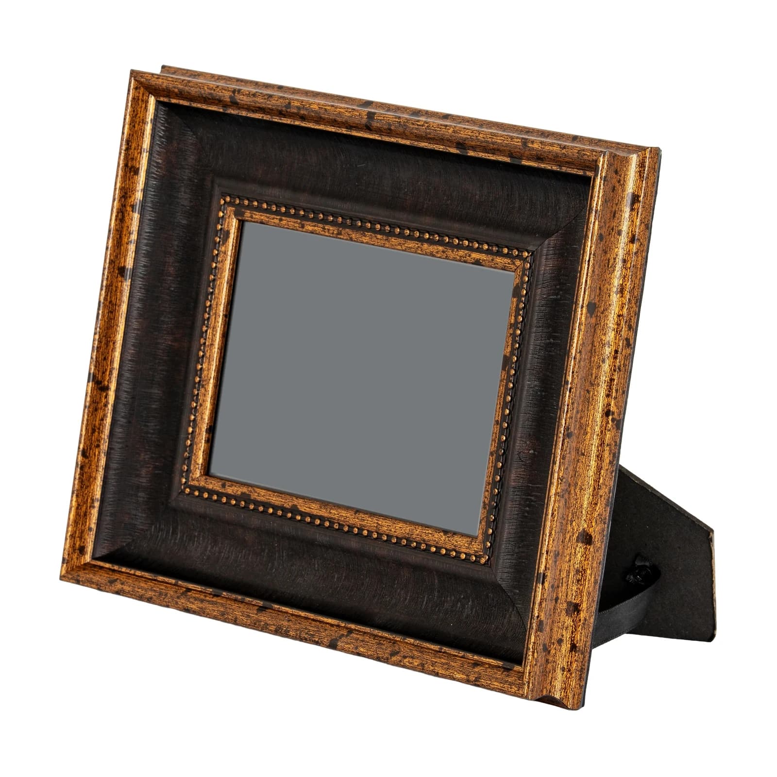 Black And Antique Gold Beaded 5X7 Photo Frame - Wall art & frames, photo 4 of 5
