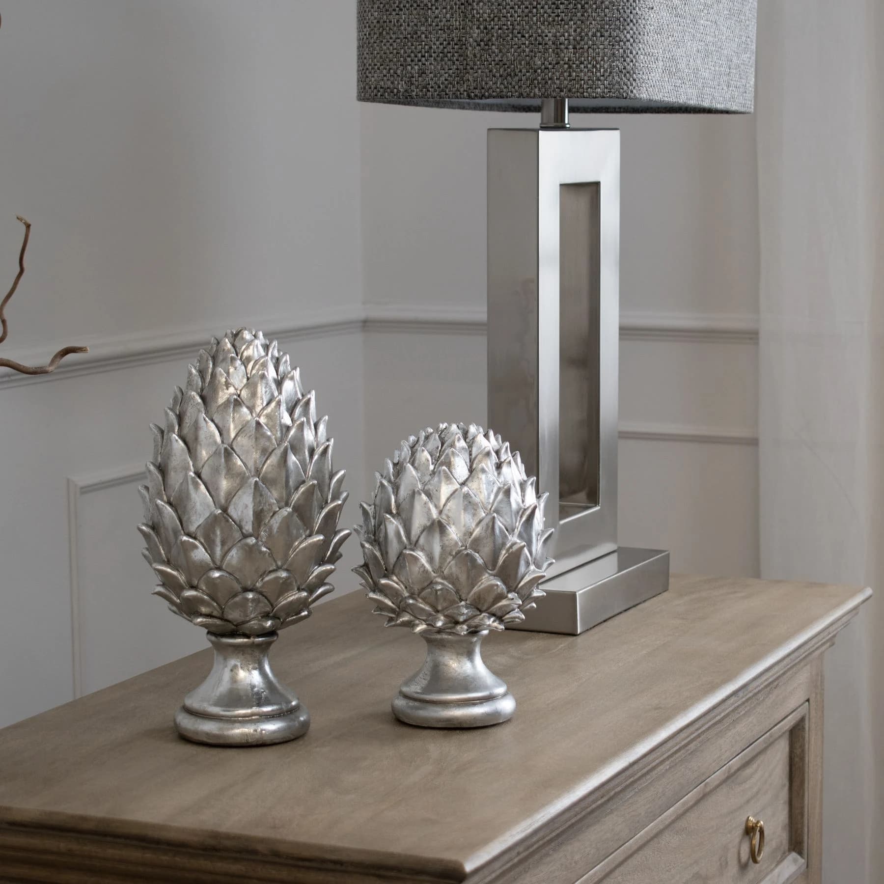 Silver Pinecone Finial - Vases, photo 4 of 4