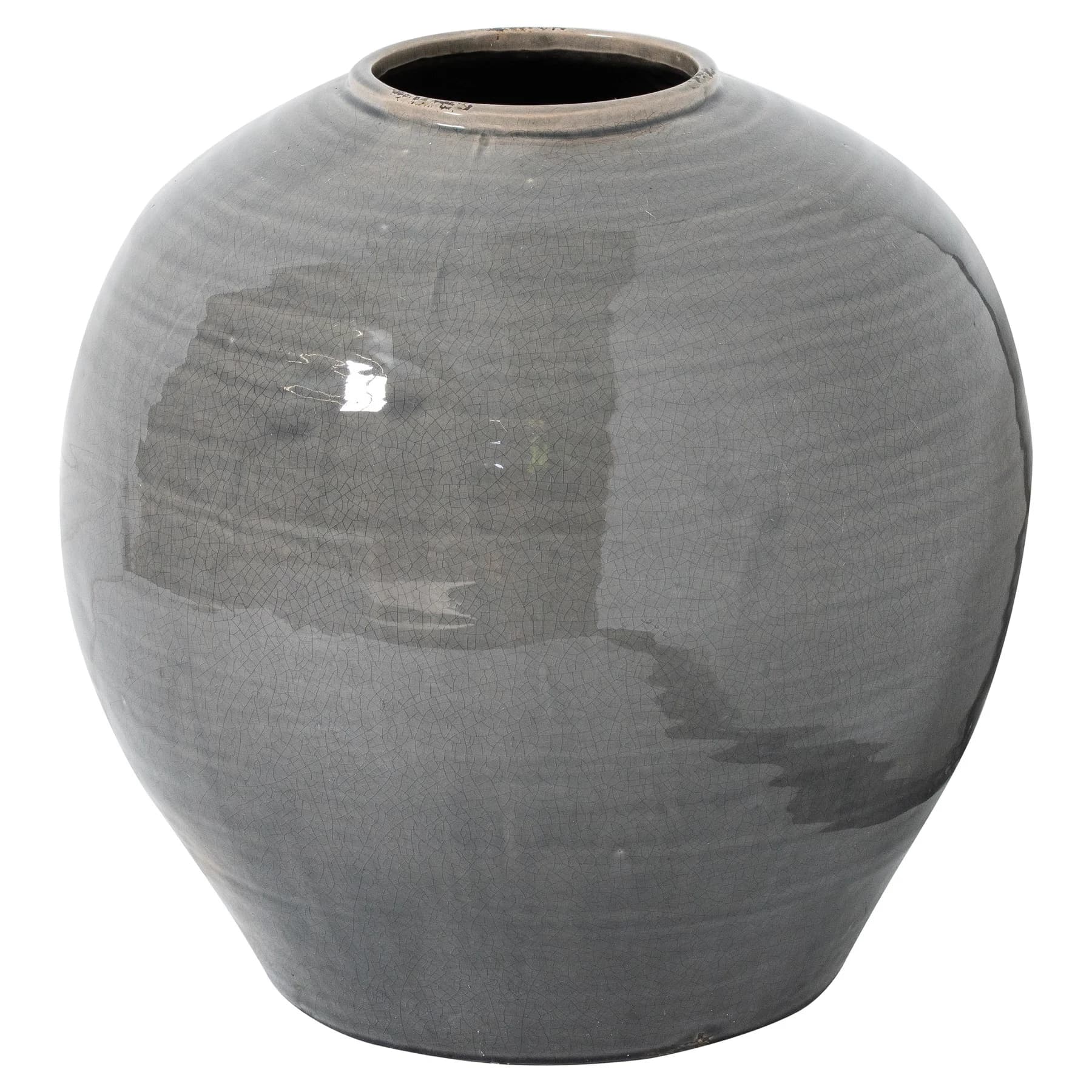 Garda Grey Glazed Regola Vase - Vases, photo 2 of 3